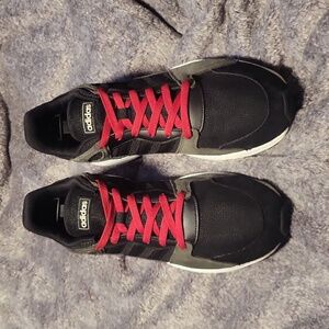 Red black grey adidas -adidas Crazychaos Core Black size 12